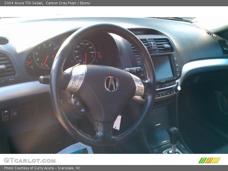 Carbon Gray Pearl / Ebony 2004 Acura TSX Sedan