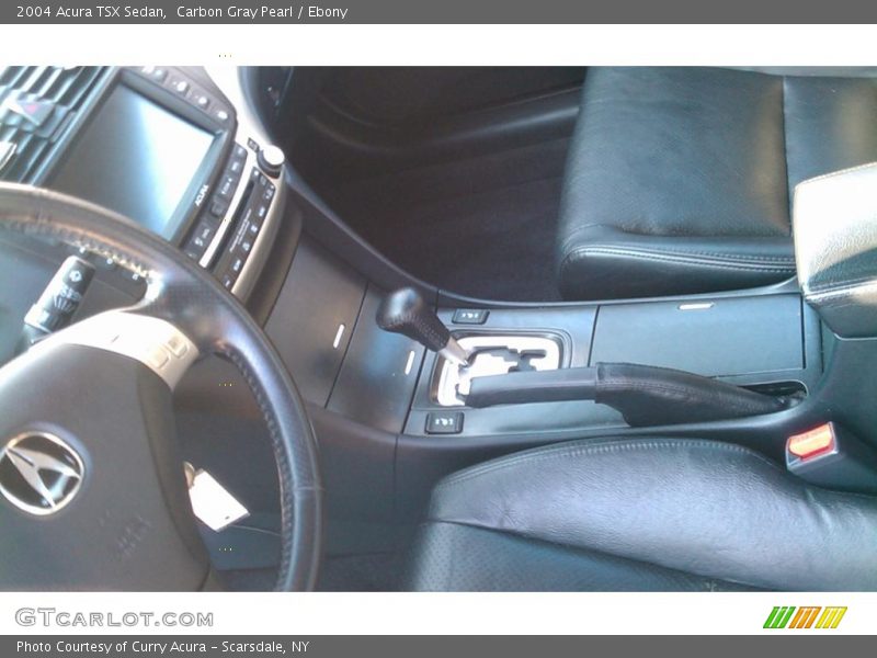 Carbon Gray Pearl / Ebony 2004 Acura TSX Sedan