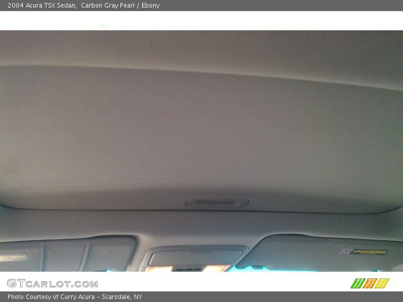 Carbon Gray Pearl / Ebony 2004 Acura TSX Sedan