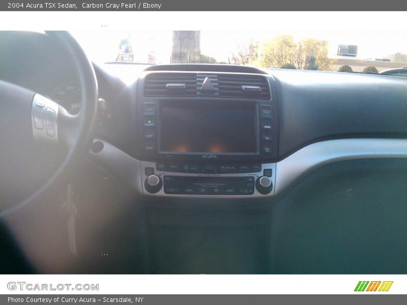 Carbon Gray Pearl / Ebony 2004 Acura TSX Sedan