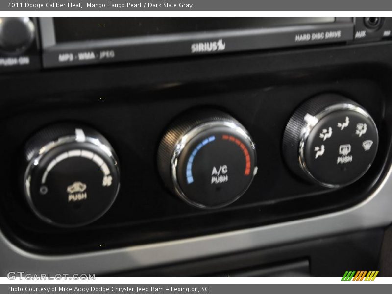 Mango Tango Pearl / Dark Slate Gray 2011 Dodge Caliber Heat