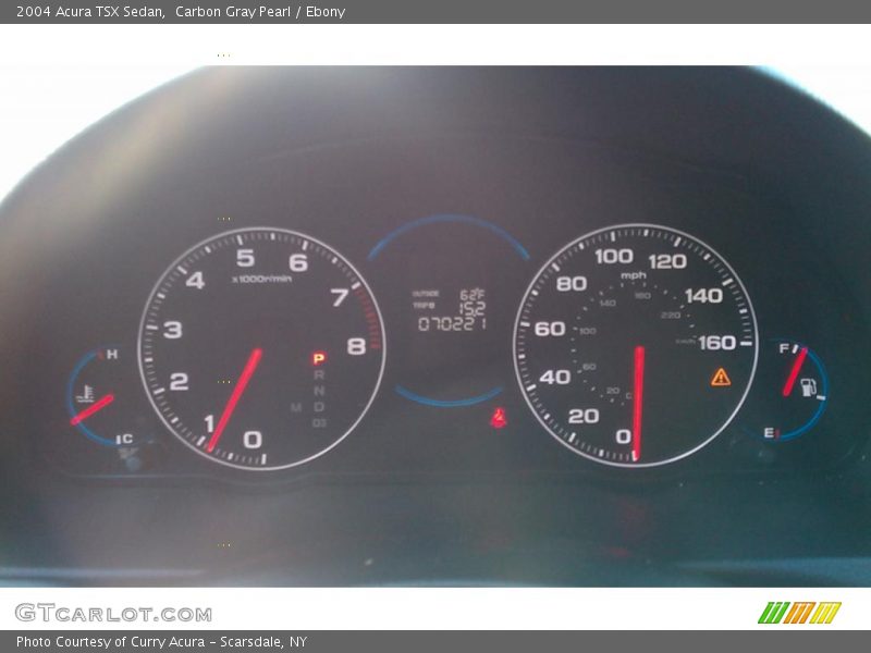  2004 TSX Sedan Sedan Gauges