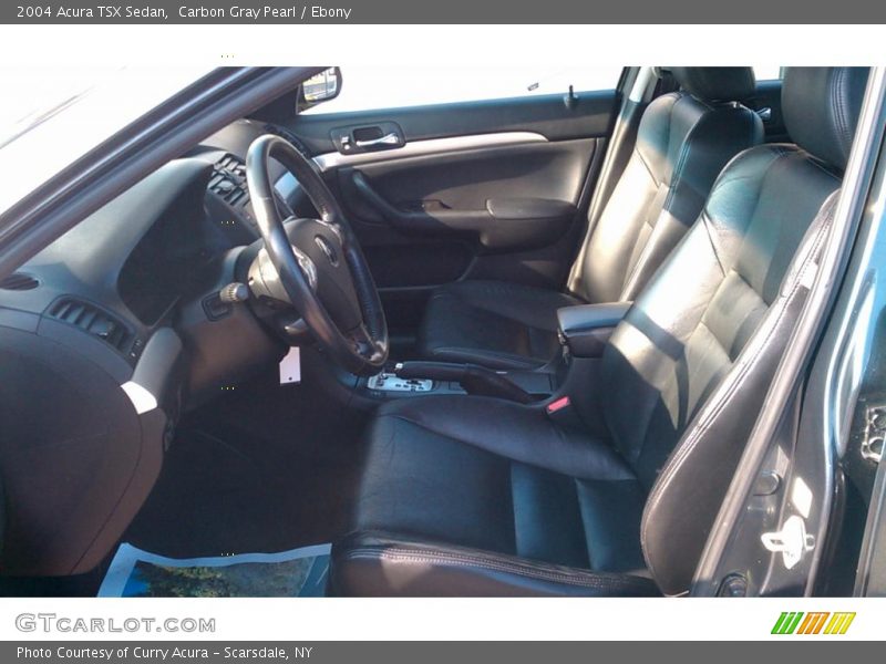  2004 TSX Sedan Ebony Interior