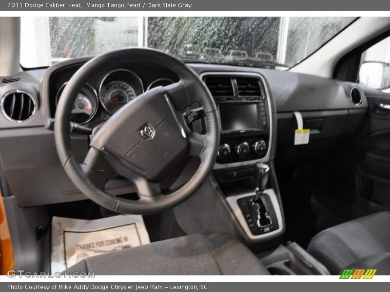 Mango Tango Pearl / Dark Slate Gray 2011 Dodge Caliber Heat