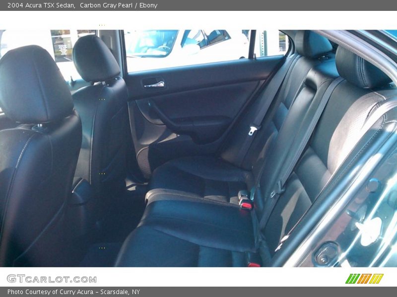  2004 TSX Sedan Ebony Interior