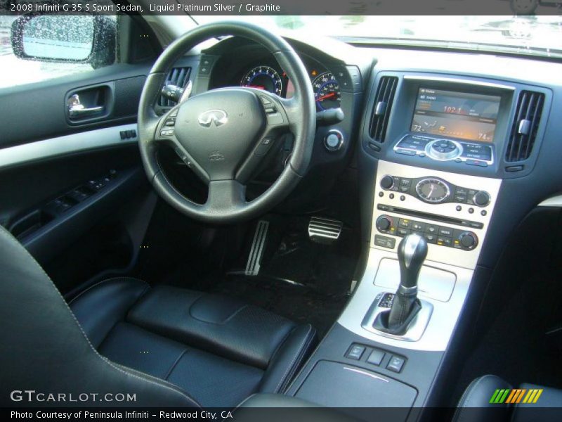 Dashboard of 2008 G 35 S Sport Sedan