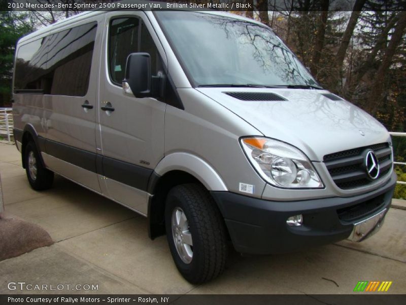 Front 3/4 View of 2010 Sprinter 2500 Passenger Van