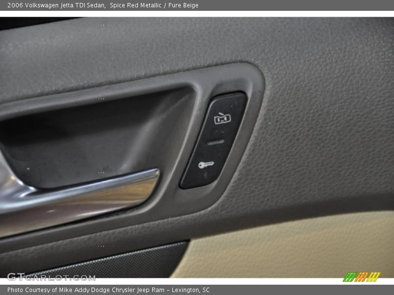Spice Red Metallic / Pure Beige 2006 Volkswagen Jetta TDI Sedan