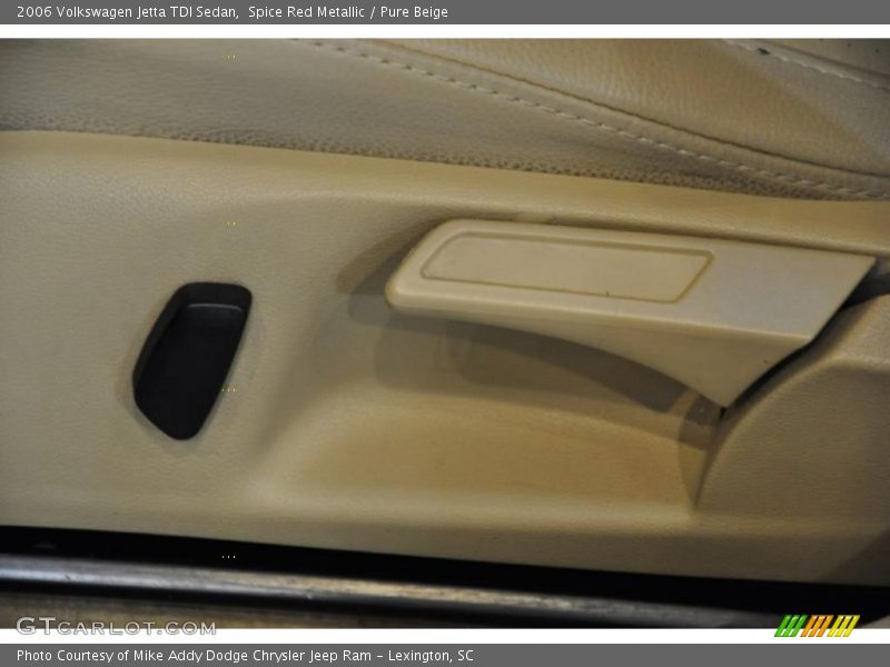 Spice Red Metallic / Pure Beige 2006 Volkswagen Jetta TDI Sedan