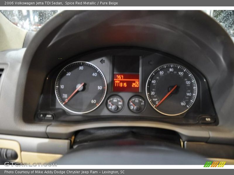 Spice Red Metallic / Pure Beige 2006 Volkswagen Jetta TDI Sedan