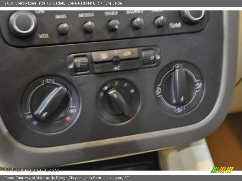 Spice Red Metallic / Pure Beige 2006 Volkswagen Jetta TDI Sedan