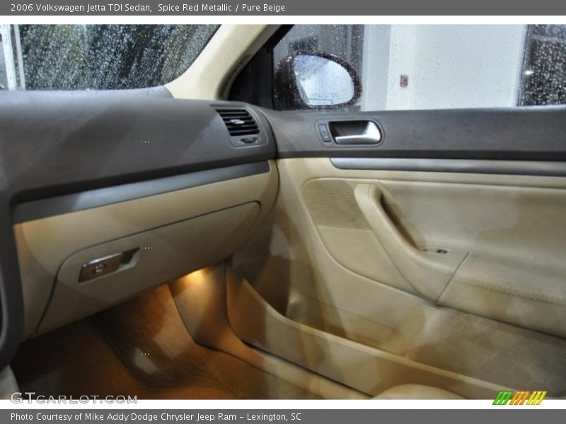 Spice Red Metallic / Pure Beige 2006 Volkswagen Jetta TDI Sedan