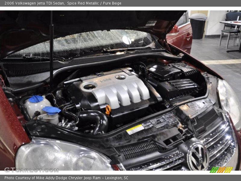 Spice Red Metallic / Pure Beige 2006 Volkswagen Jetta TDI Sedan