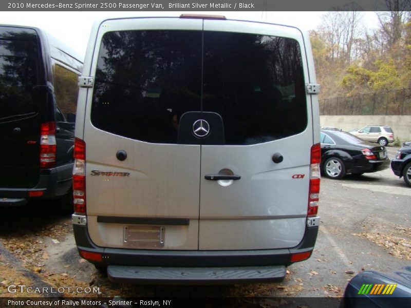 Brilliant Silver Metallic / Black 2010 Mercedes-Benz Sprinter 2500 Passenger Van