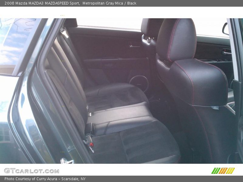 Metropolitan Gray Mica / Black 2008 Mazda MAZDA3 MAZDASPEED Sport