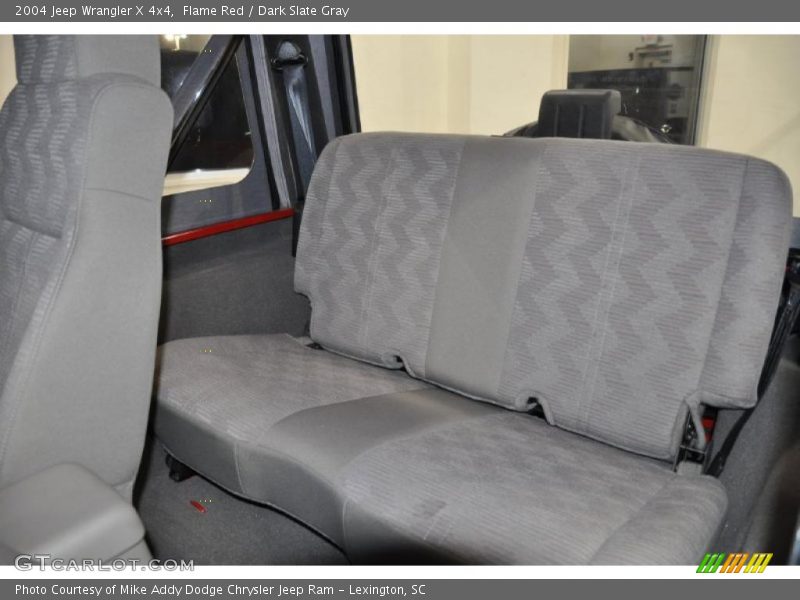 Flame Red / Dark Slate Gray 2004 Jeep Wrangler X 4x4