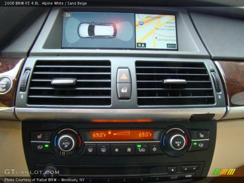 Alpine White / Sand Beige 2008 BMW X5 4.8i