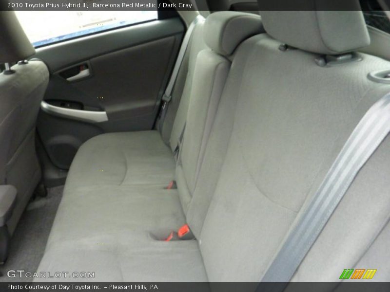 Barcelona Red Metallic / Dark Gray 2010 Toyota Prius Hybrid III
