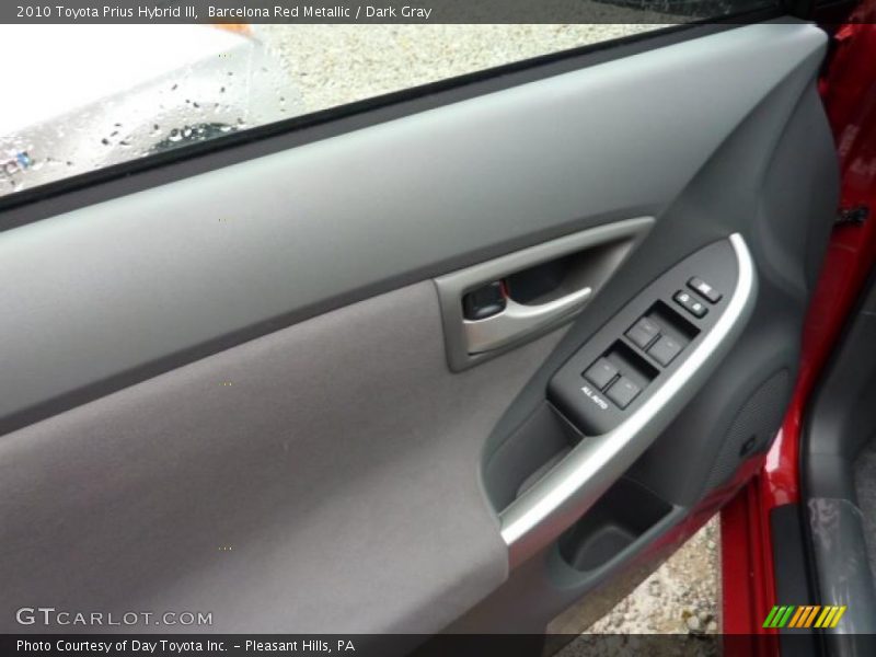 Barcelona Red Metallic / Dark Gray 2010 Toyota Prius Hybrid III