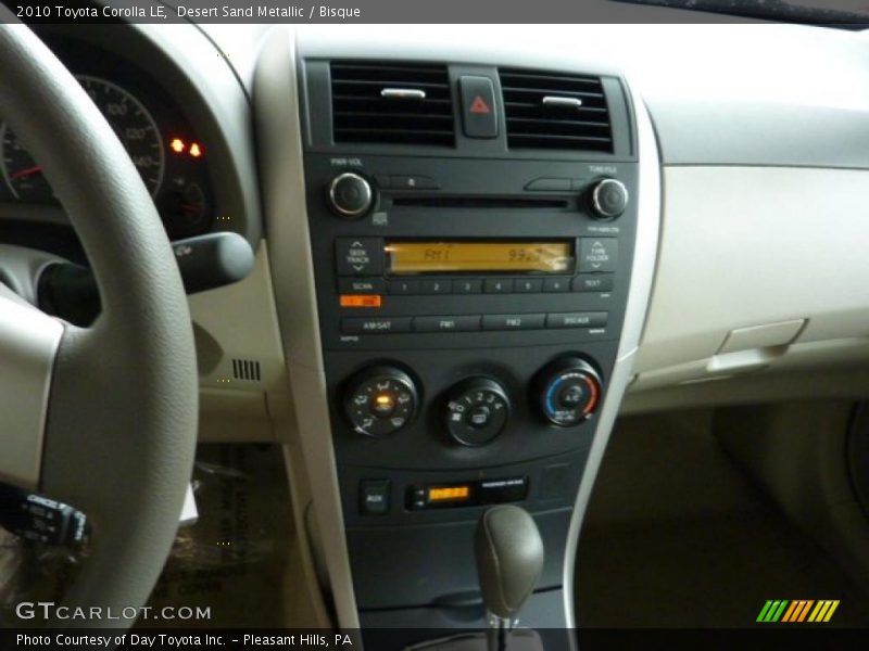 Desert Sand Metallic / Bisque 2010 Toyota Corolla LE