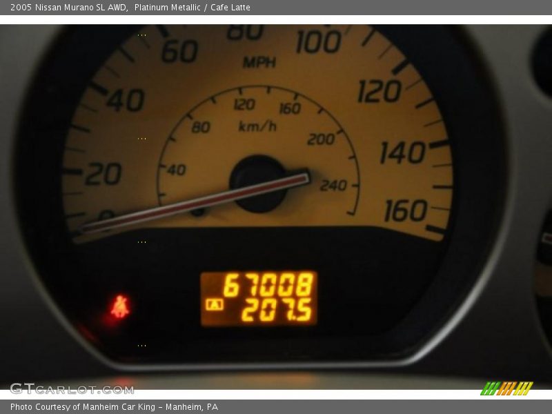Platinum Metallic / Cafe Latte 2005 Nissan Murano SL AWD