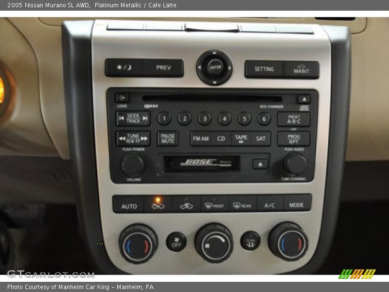 Platinum Metallic / Cafe Latte 2005 Nissan Murano SL AWD