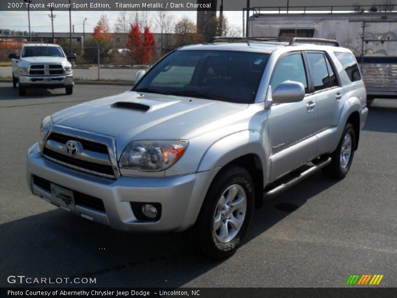 Titanium Metallic / Dark Charcoal 2007 Toyota 4Runner Sport Edition