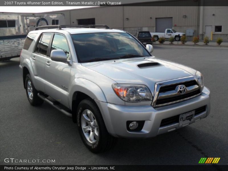 Titanium Metallic / Dark Charcoal 2007 Toyota 4Runner Sport Edition