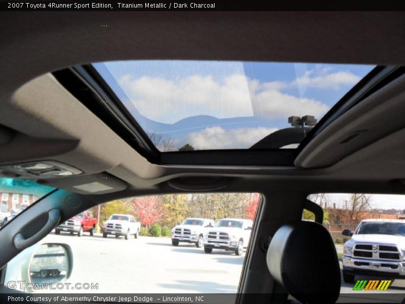 Titanium Metallic / Dark Charcoal 2007 Toyota 4Runner Sport Edition