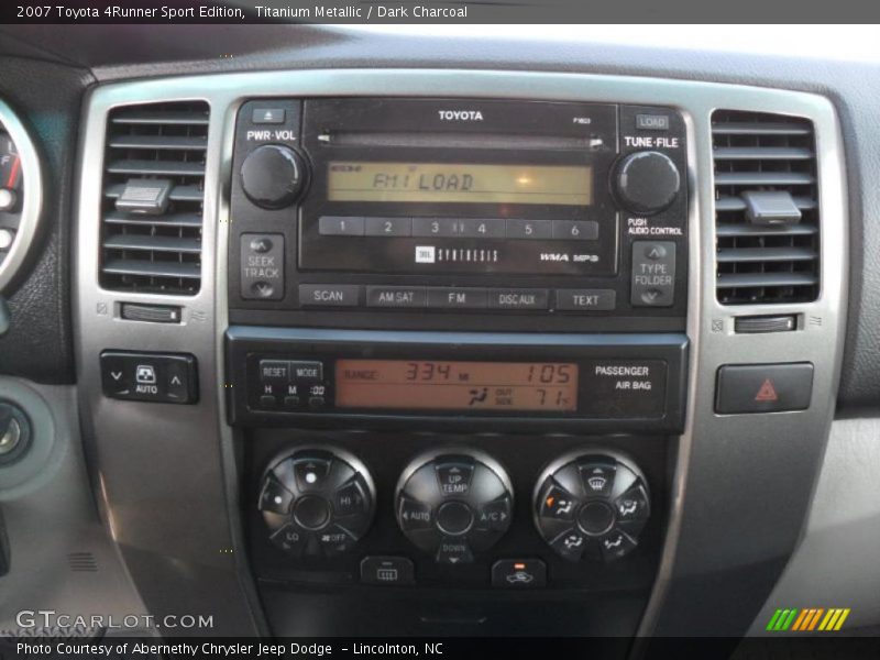 Titanium Metallic / Dark Charcoal 2007 Toyota 4Runner Sport Edition