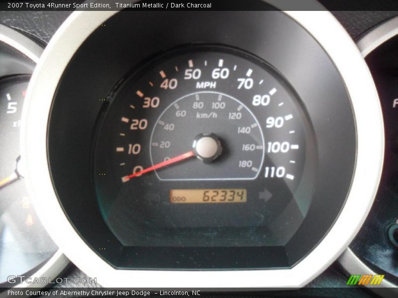 Titanium Metallic / Dark Charcoal 2007 Toyota 4Runner Sport Edition