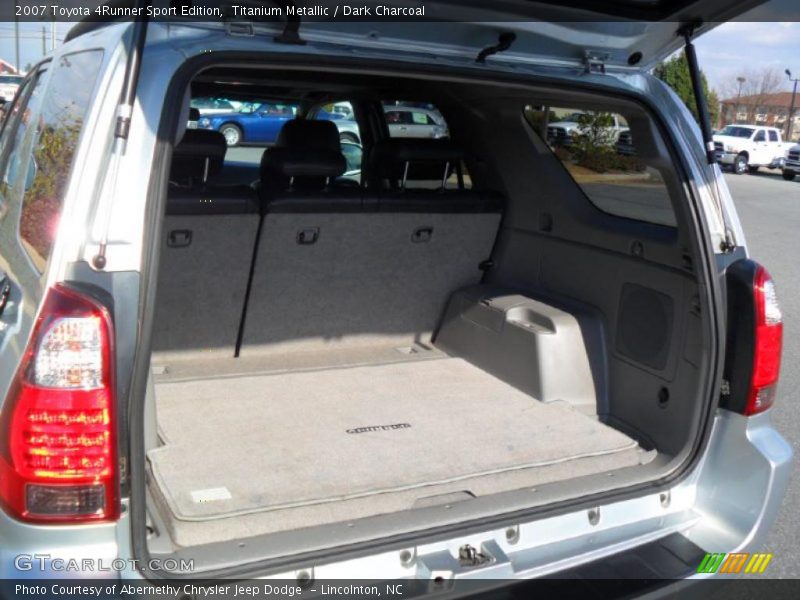 Titanium Metallic / Dark Charcoal 2007 Toyota 4Runner Sport Edition