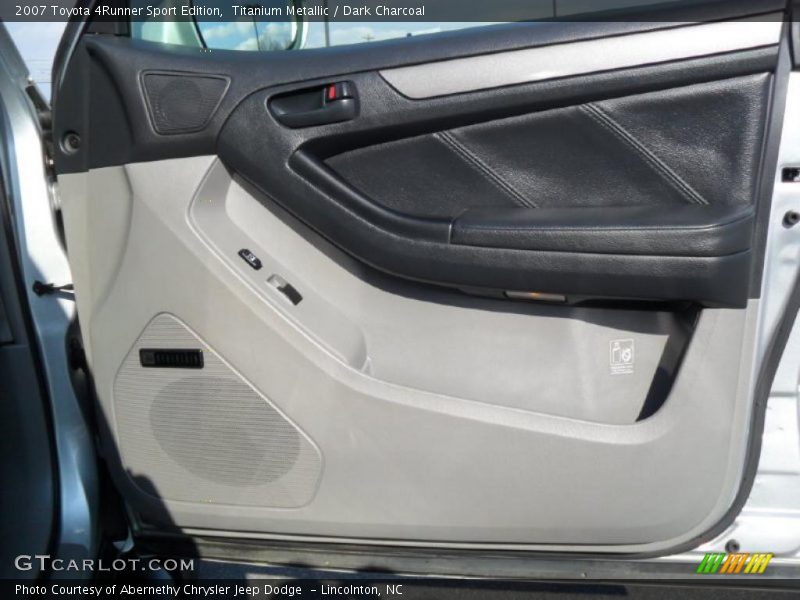 Titanium Metallic / Dark Charcoal 2007 Toyota 4Runner Sport Edition