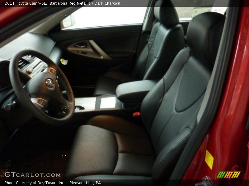 Barcelona Red Metallic / Dark Charcoal 2011 Toyota Camry SE