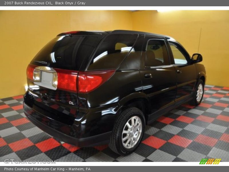 Black Onyx / Gray 2007 Buick Rendezvous CXL