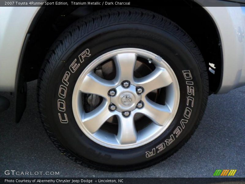 Titanium Metallic / Dark Charcoal 2007 Toyota 4Runner Sport Edition