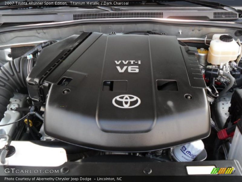 Titanium Metallic / Dark Charcoal 2007 Toyota 4Runner Sport Edition