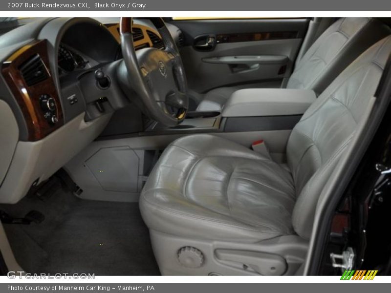 Black Onyx / Gray 2007 Buick Rendezvous CXL