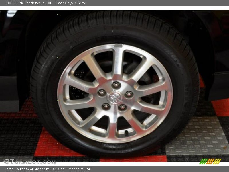 Black Onyx / Gray 2007 Buick Rendezvous CXL