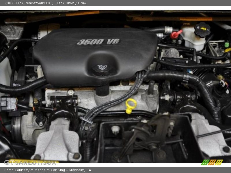 Black Onyx / Gray 2007 Buick Rendezvous CXL