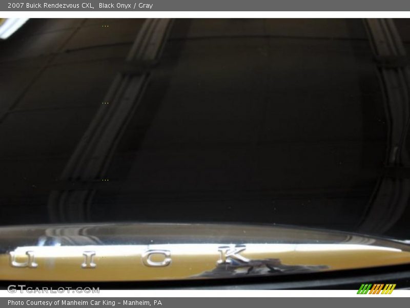 Black Onyx / Gray 2007 Buick Rendezvous CXL