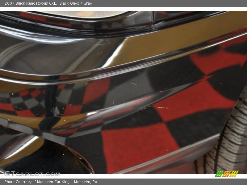 Black Onyx / Gray 2007 Buick Rendezvous CXL