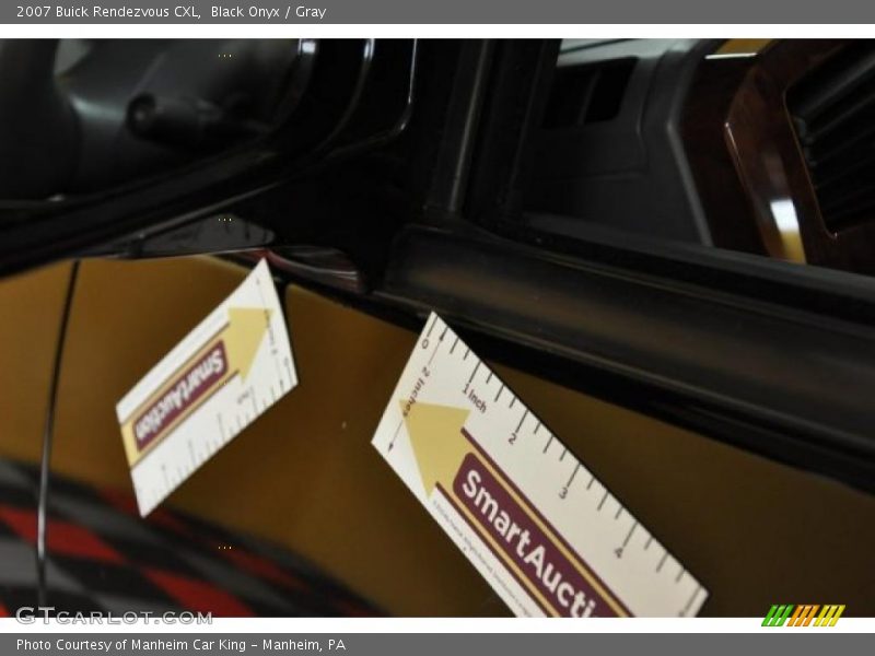 Black Onyx / Gray 2007 Buick Rendezvous CXL