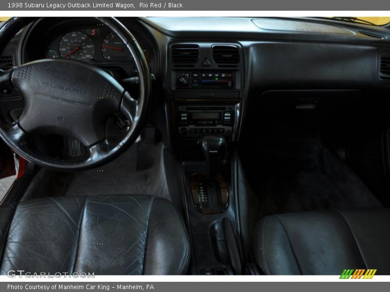 Rio Red / Black 1998 Subaru Legacy Outback Limited Wagon