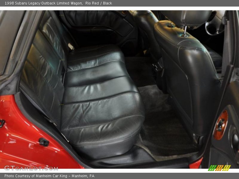 Rio Red / Black 1998 Subaru Legacy Outback Limited Wagon