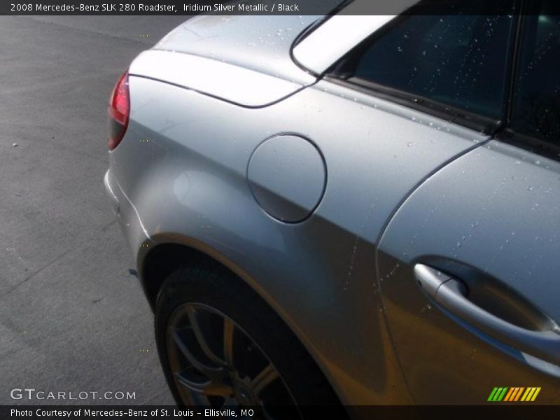 Iridium Silver Metallic / Black 2008 Mercedes-Benz SLK 280 Roadster