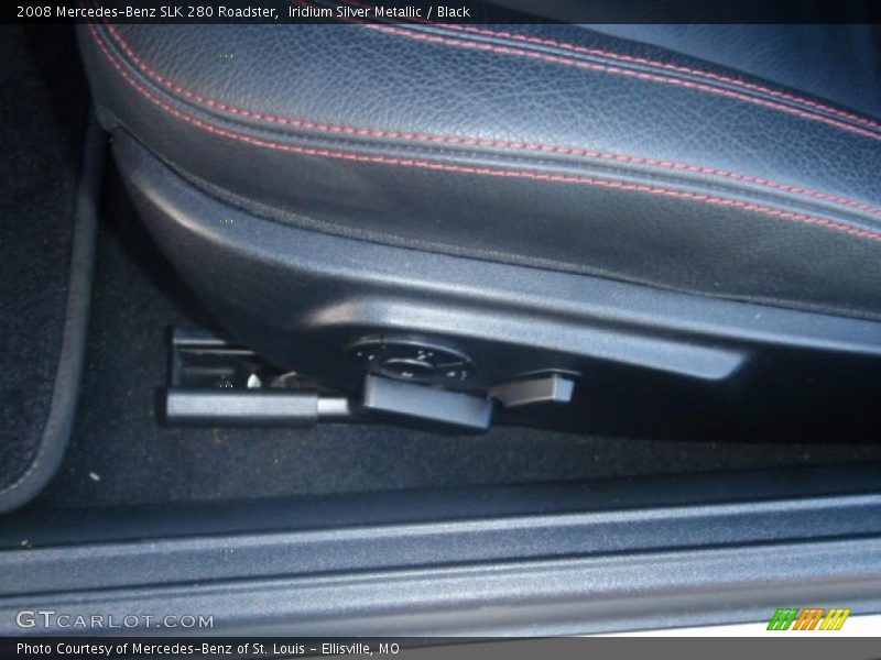 Iridium Silver Metallic / Black 2008 Mercedes-Benz SLK 280 Roadster