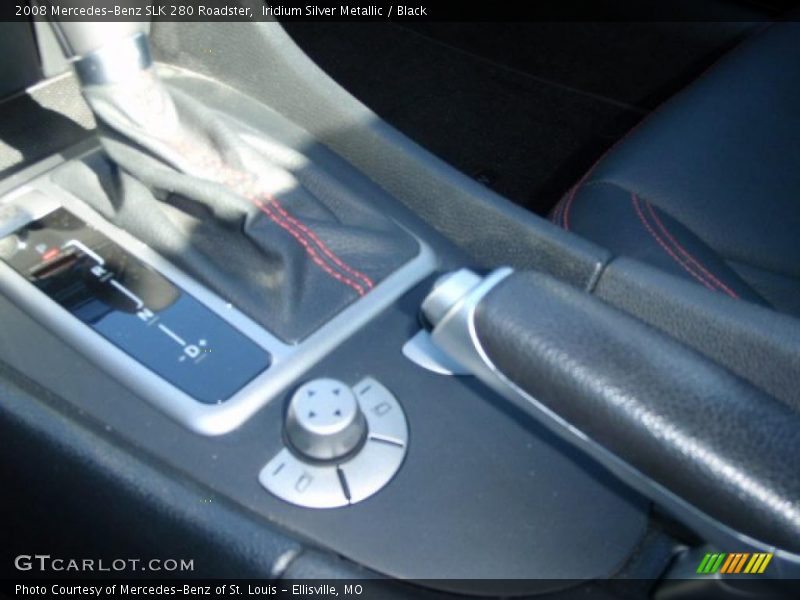 Iridium Silver Metallic / Black 2008 Mercedes-Benz SLK 280 Roadster