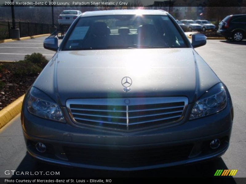 Palladium Silver Metallic / Grey 2008 Mercedes-Benz C 300 Luxury
