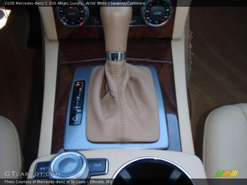 Arctic White / Savanna/Cashmere 2008 Mercedes-Benz C 300 4Matic Luxury